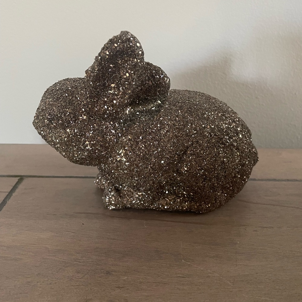 Pottery Barn Glitter Rabbit - Picture 3 of 5
